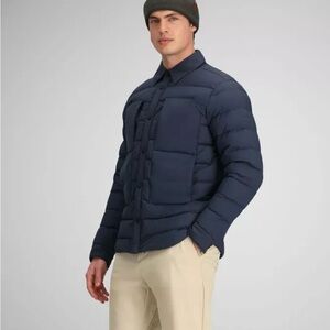 Obermeyer Men's Navy Puffer Jacket Sz S or Women’s M